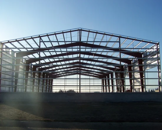 Edifícios metálicos de baixo custo Oficina Hangar Armação de aço Armazém de estrutura de aço pré-fabricada