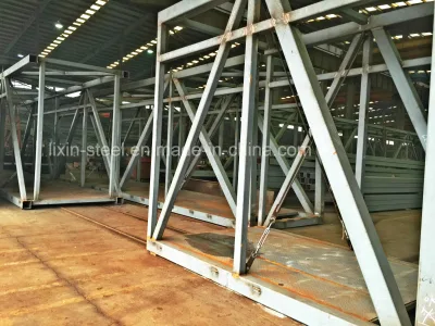 Ponte de ar de estrutura de aço de construção modular com estrutura de aço de tubo quadrado